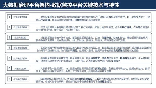 大数据治理平台应用解决方案